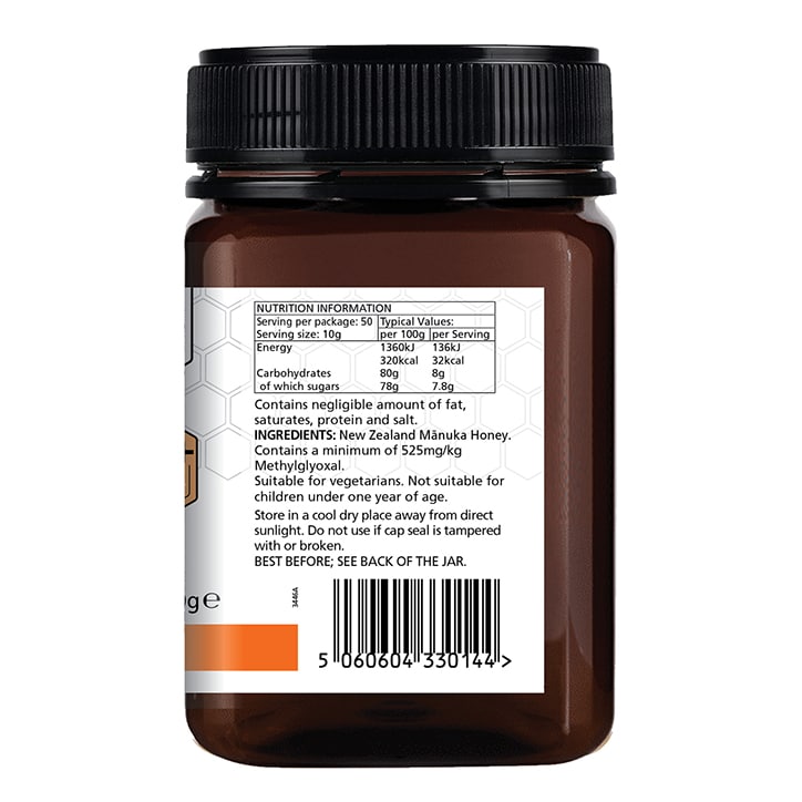 Manuka Lab Manuka Honey MGO 525 500g
